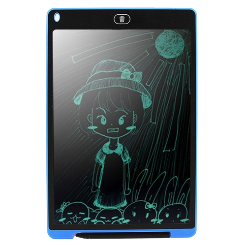 Tablette d'Écriture LCD 12 Pouces Bleue